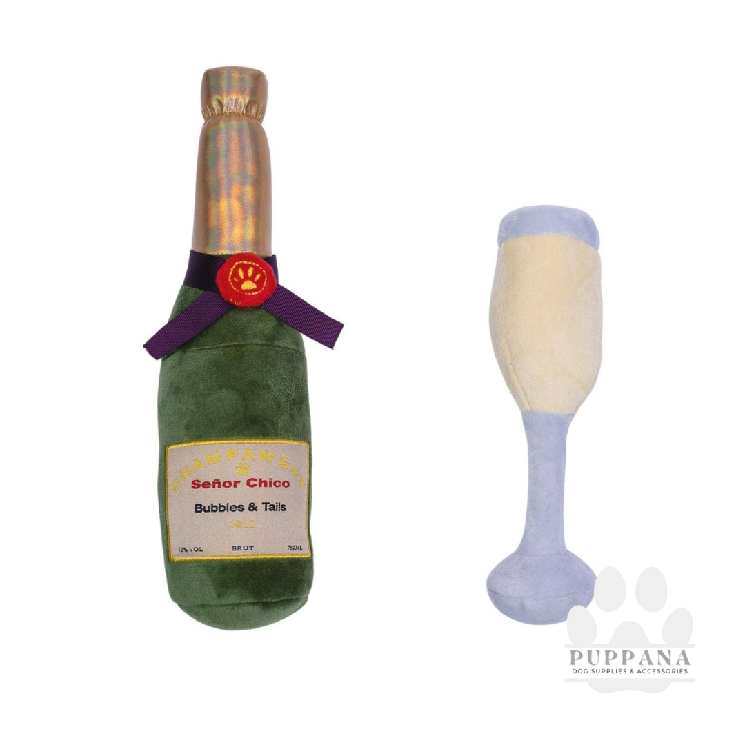 Plush Dog Wine Bottle, Bottle Plush Dog Toy