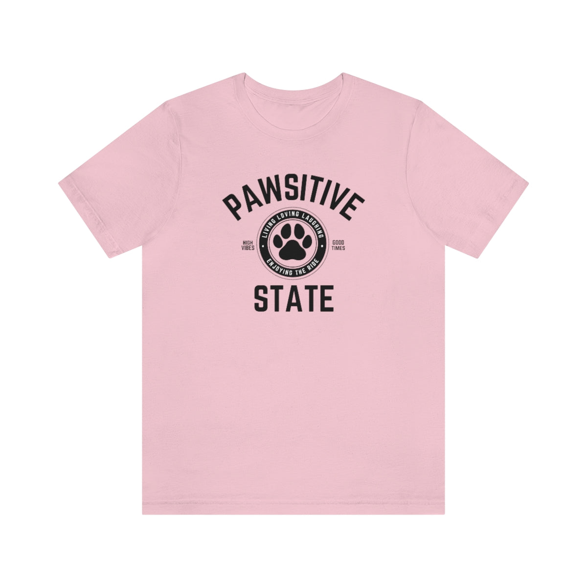 Pawsitive State Unisex Short Sleeve Tee