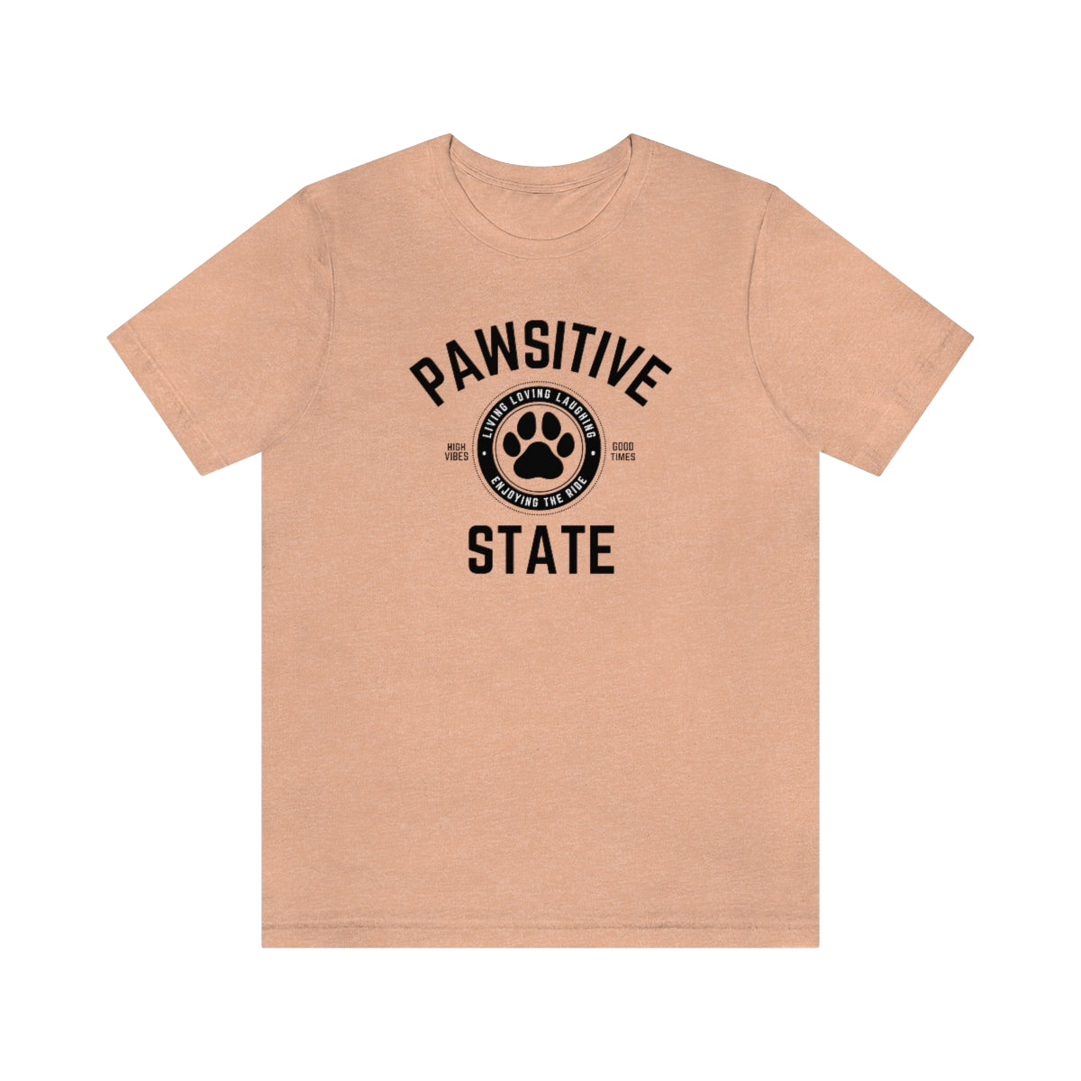 Pawsitive State Unisex Short Sleeve Tee