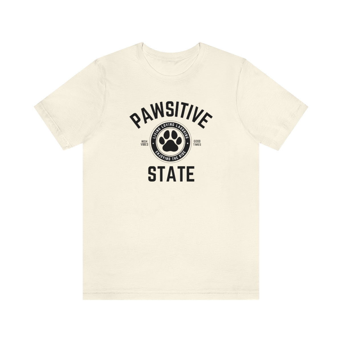 Pawsitive State Unisex Short Sleeve Tee