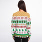 Holiday Ugly Christmas Sweater Sweatshirt YO HO HO! PIRATE