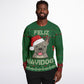 Holiday Ugly Christmas Sweater Sweatshirt FELIZ NAVIDOG - FRENCH BULLDOG