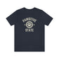 Pawsitive State Unisex T-Shirt Light Design on Dark