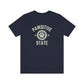 Pawsitive State Unisex T-Shirt Light Design on Dark