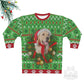 Holiday Ugly Christmas Sweater Sweatshirt Green Personalize Customize With Your Own Dog Photo