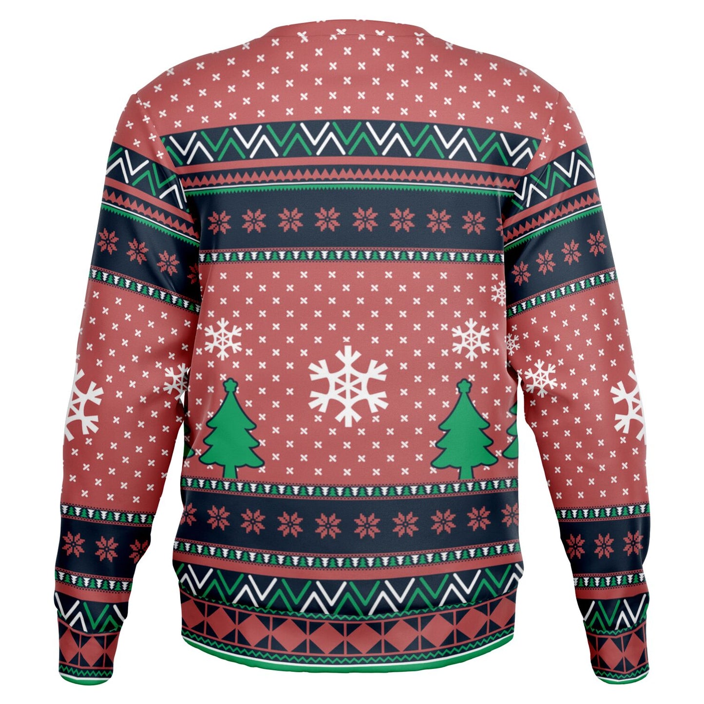 Holiday Ugly Christmas Sweater Sweatshirt FULL OF HOLIDAY SPIRIT