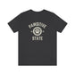 Pawsitive State Unisex T-Shirt Light Design on Dark