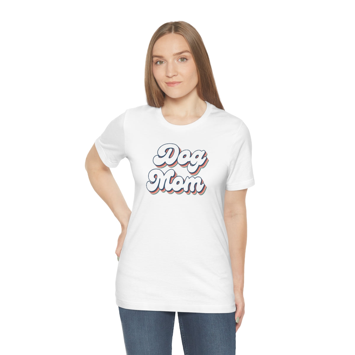 Dog Mom T-Shirt, Dog Tee Shirt, Dog Lover, Dog Mom Gift, Gift Dog T-shirt, Retro T-Shirt