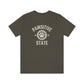 Pawsitive State Unisex T-Shirt Light Design on Dark