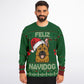 Holiday Ugly Christmas Sweater Sweatshirt FELIZ NAVIDOG - GERMAN SHEPARD