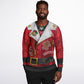 Holiday Ugly Christmas Sweater Sweatshirt Red Biker Jacket SONS OF SANTA