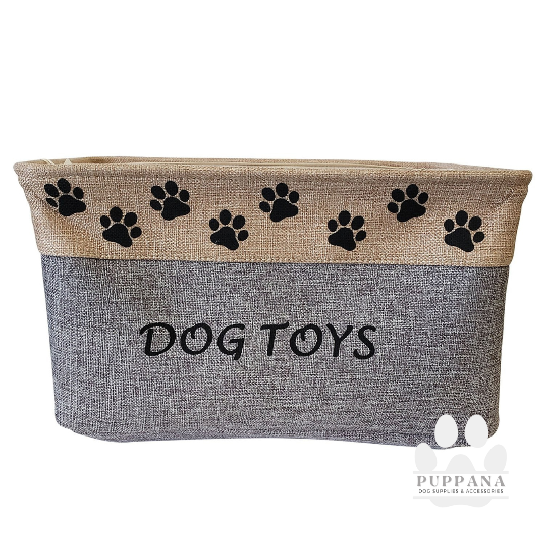 Dog Toy Fabric Storage Container